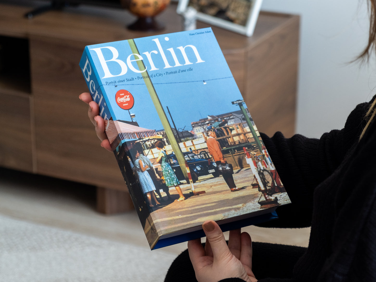 Vintage Berlin Dekoratif Sahte Kitap Kutusu