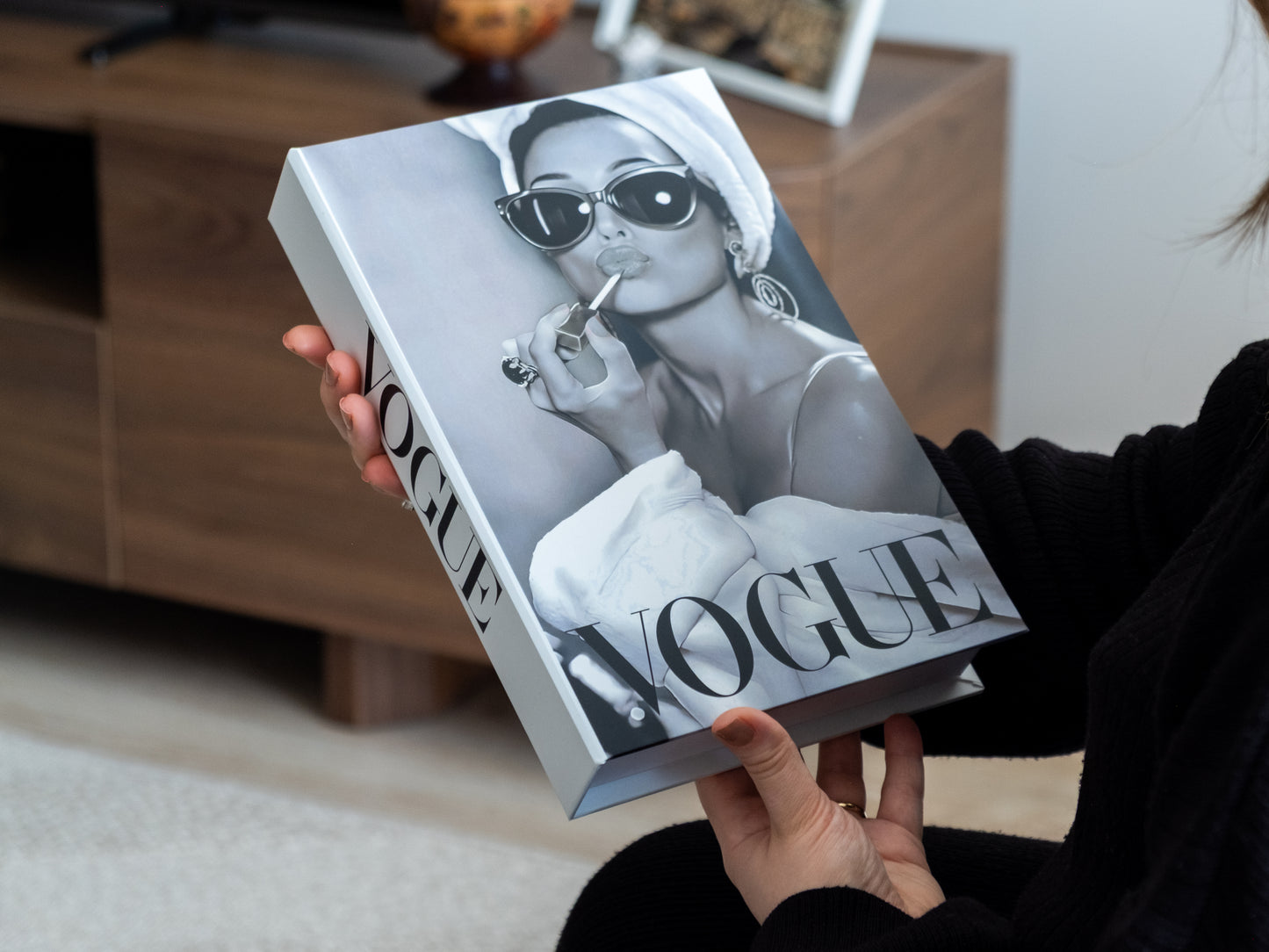 Vogue Makeup Dekoratif Sahte Kitap Kutusu