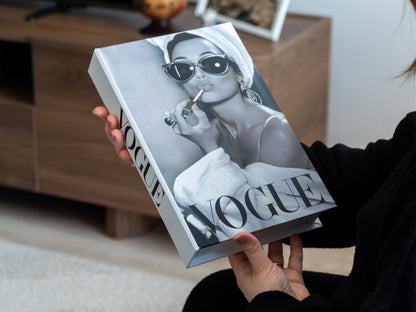 Vogue Makeup Dekoratif Sahte Kitap Kutusu