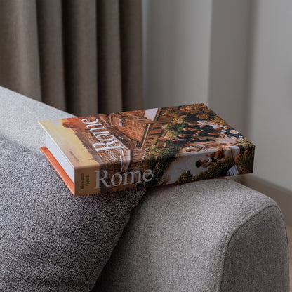 Vintage Roma Dekoratif Sahte Kitap Kutusu